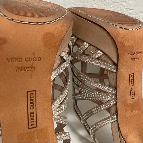 Vince Camuto Janene Platform Sandal Sz 7.5 M - Picture 12 of 16